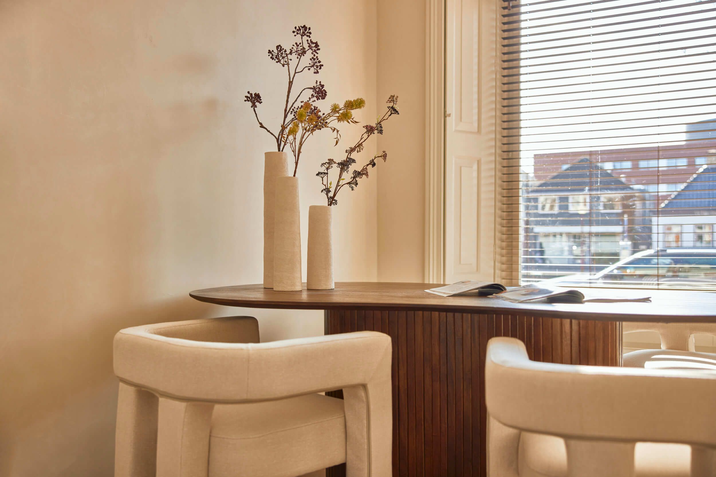 Ontvangstruimte bij cosmetische kliniek The Body Clinic Amsterdam Zuid